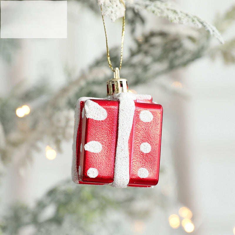Wholesale Plastic Ice Cream Snowman House Pentagram Christmas Tree Pendant